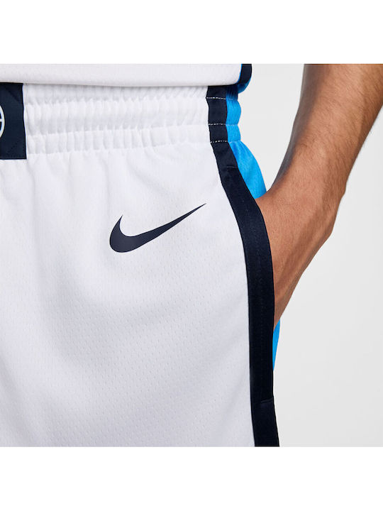 Greece Olympics 24 Limited Home Men's Basketball Fan Shorts