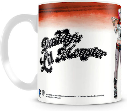 Hybris Daddy´s Lil Monster Κούπα Κεραμική Λευκή 300ml