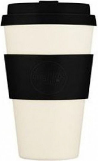Ecoffee Cup Чаша Пластмаса с Капак Черен 400мл