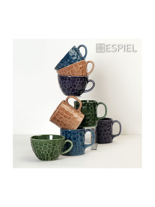 Espiel Κούπα από Πορσελάνη Μωβ 350ml