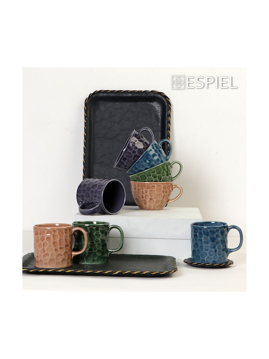 Espiel Κούπα από Πορσελάνη Μωβ 350ml