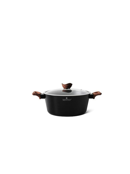 Edenberg Pots Set Made of Aluminum Black with Non-stick Coating 4 Pieces