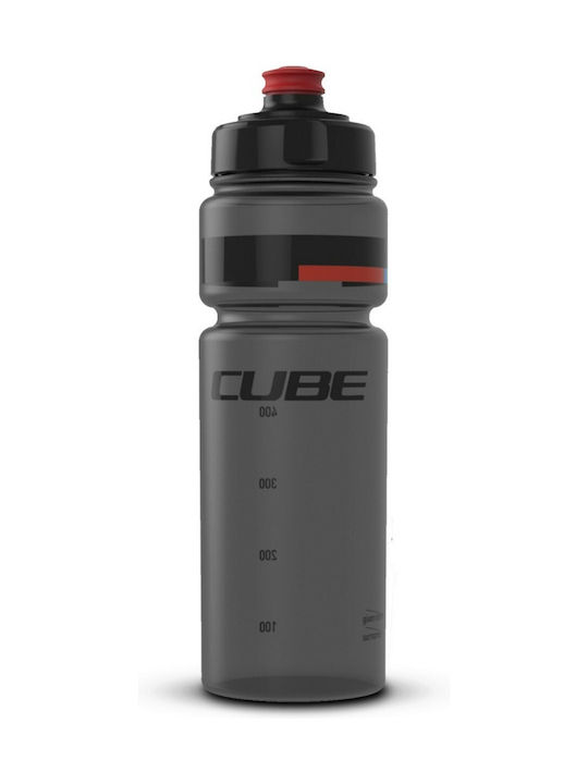 Cube Teamline Πλαστικό Παγούρι Ποδηλάτου 500ml Μαύρο