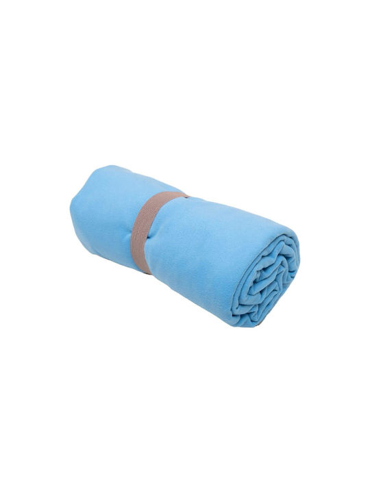 Viopros Microfiber Blue Gym Towel 50x90cm