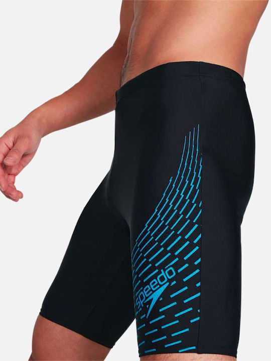 Speedo Medley Logo 1135516908 Men's Competition Jammer Blue