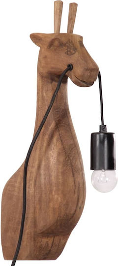 vidaXL Lamp Wall Brown 12x12x42cm