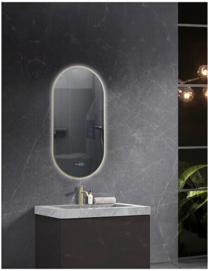Sparke SR-09.25.272.08.76 Καθρέπτης Lumini LED Atingere 50x100cm Auriu Sparke SR-09.25.272.08.76 Καθρέπτης Lumini LED Atingere 50x100cm Auriu