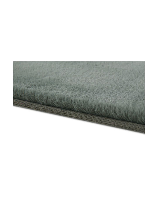 Ayyildiz teppiche Fluffy Rug Round Green 7730