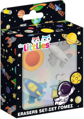 The Littlies Set Gume pentru Creion 1buc