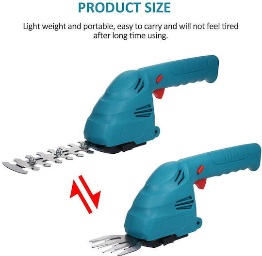 Hedge Trimmer Battery 3.7V with Blade 10cm 013132