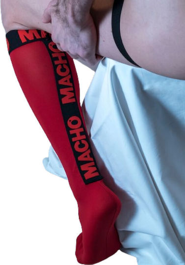 Macho Underwear Секси мъжки чорапи Червени