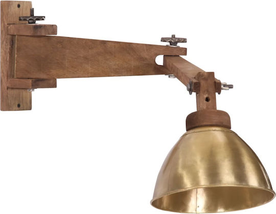 vidaXL Lamp Wall Bronze 20x6.5cm