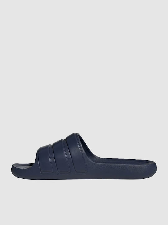 Adilette Flow Herren Slides Blau