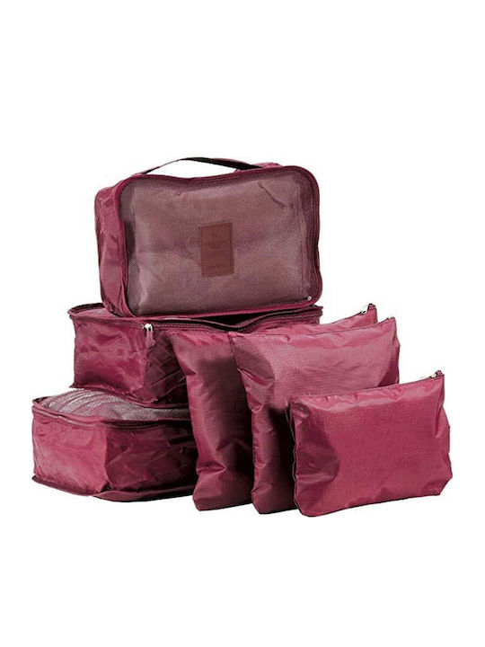 Elektrische Gitarren Necessaire in Burgundisch Farbe 38cm