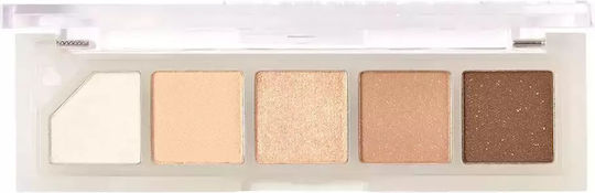Unleashia Παλέτα με Σκιές Ματιών Matte σε Στερεή Μορφή Nude Shower 4gr