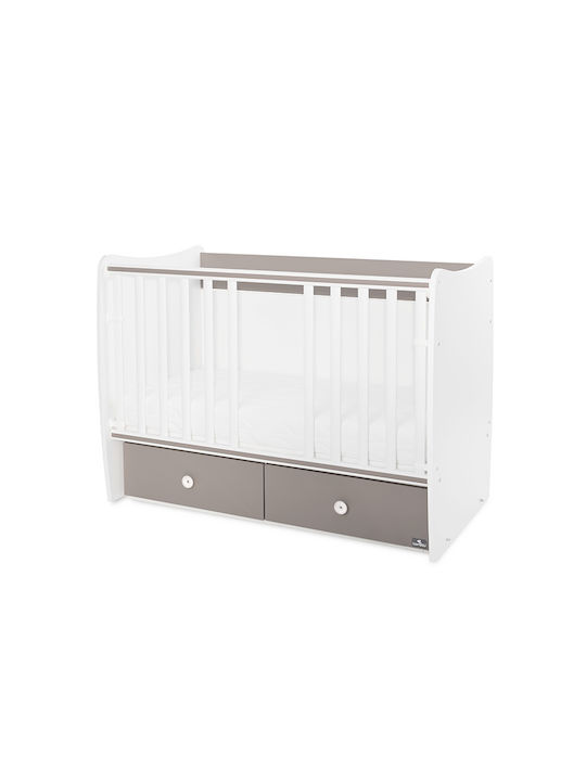 Lorelli Pătuț Bebeluși Matrix White/String pentru Saltea 60x120cm