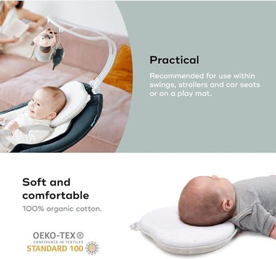 Babymoov Baby Sleep Pillow White 23x23cm