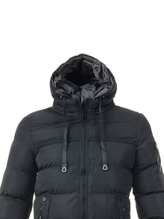 Senior Men's Puffer Jacket Blue