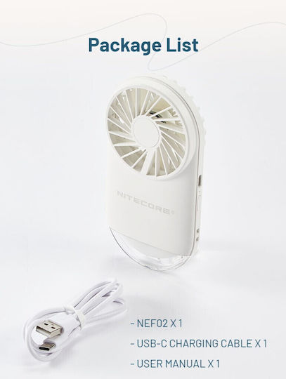 Nitecore Nef02 Personal Fan