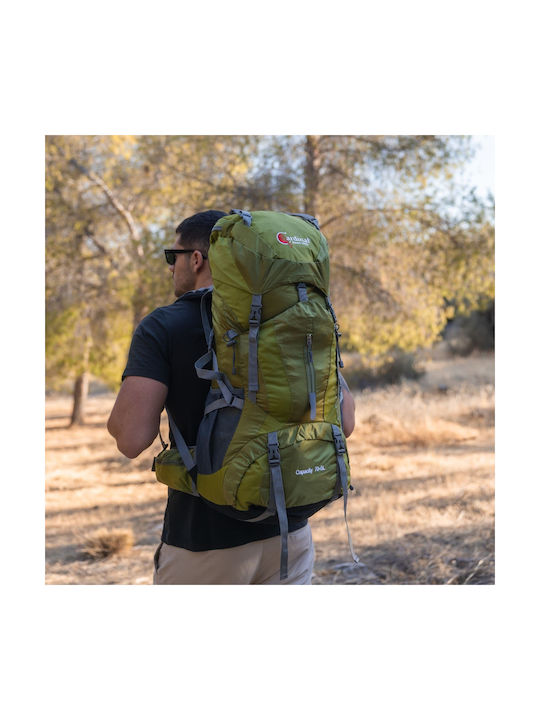 Cardinal Waterproof Mountaineering Backpack 75lt Green