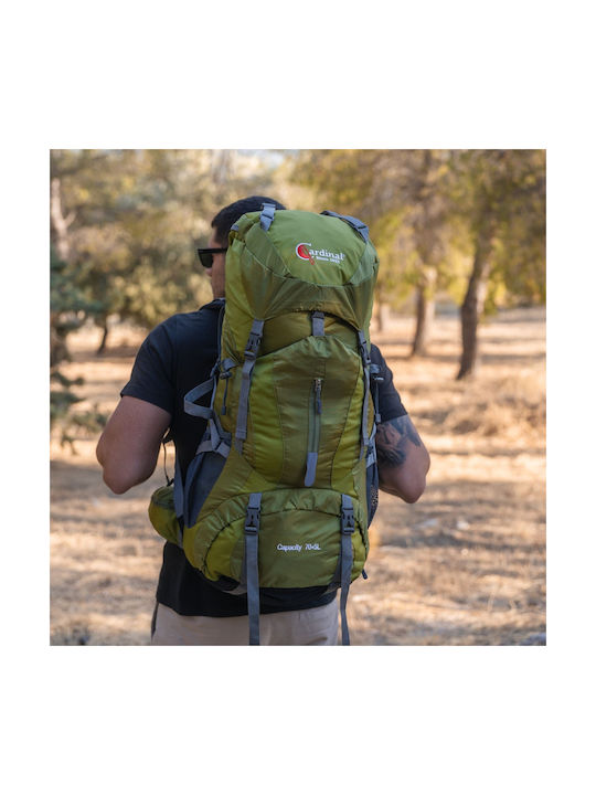 Cardinal Waterproof Mountaineering Backpack 75lt Green