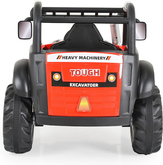 Tractor pentru copii Harvest Electric 12 volți Roșu