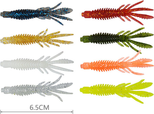 Tpster Изкуствена примамка 6.5бр Сет 10бр