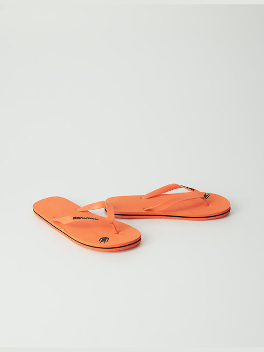 Diverse System Men's Flip Flops Orange