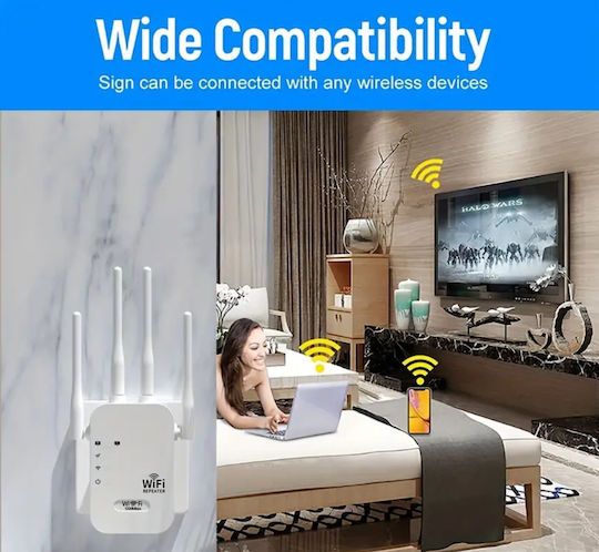 ZD1Z013QWSA Wi-Fi Verstärker Einzelband (2,4 GHz) 300 Mbps