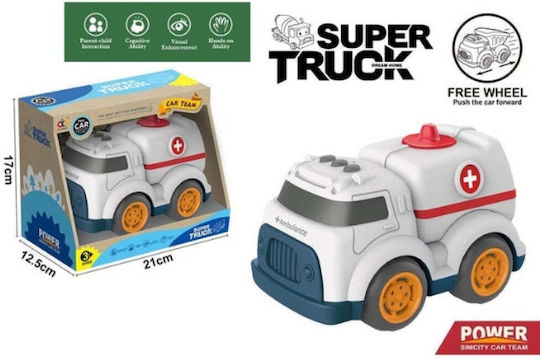 Ambulance Super Truck 17x11.5x12cm