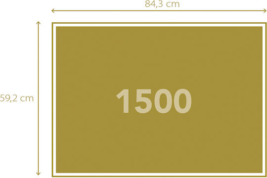 Clementoni Παζλ High Quality Collection Απόδραση Στην Εξοχή 1500 Τμχ Compact Box