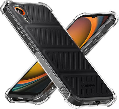 Techsuit Shockproof Clear Umschlag Rückseite Silikon Transparent (Samsung Galaxy Xcover7)