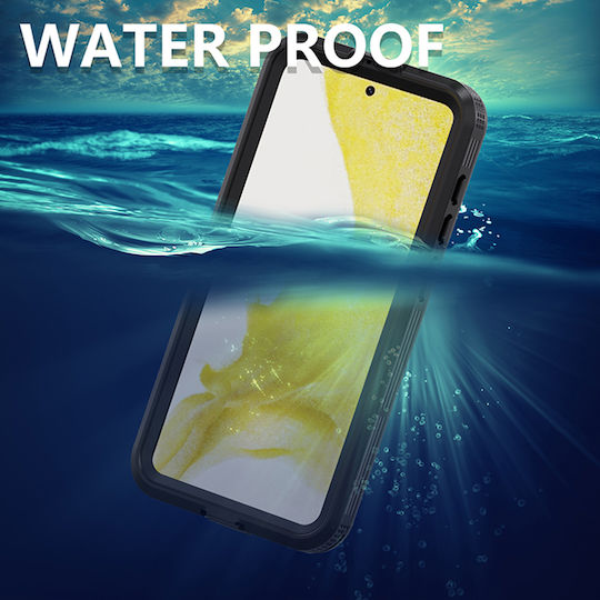 Shellbox Back Cover Σιλικόνης Αδιάβροχο Μαύρο (Galaxy S23+)