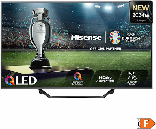 Hisense Smart Television 43" 4K UHD QLED 43A7NQ HDR