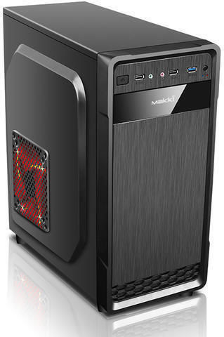 Makki 0636BB-U3 Midi Tower Компютърна Кутия Черна