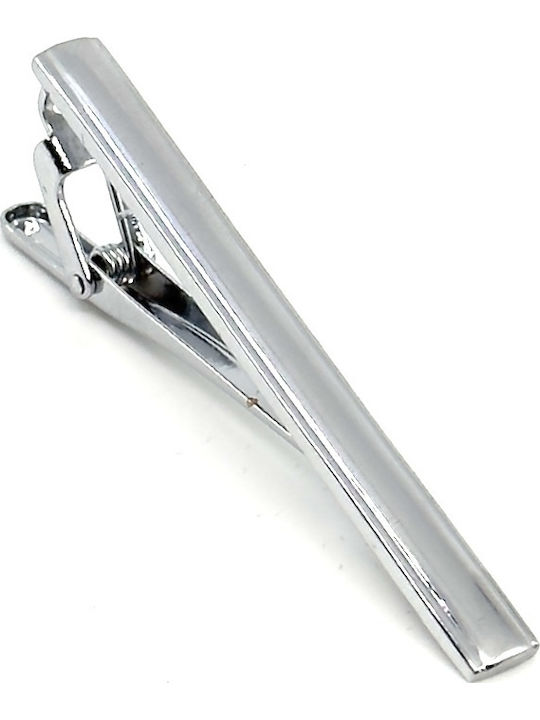 Legend Accessories Silver Tie Clip Silver 6cm
