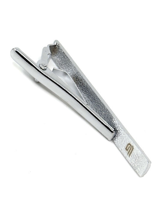 Legend Accessories Silver Tie Clip Silver 6cm