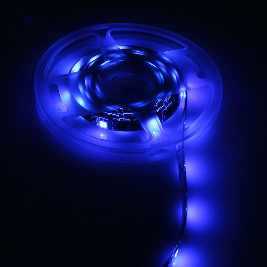LED Strip USB 5V RGB Light 3m Type SMD5050 with Power Supply & Remote Control