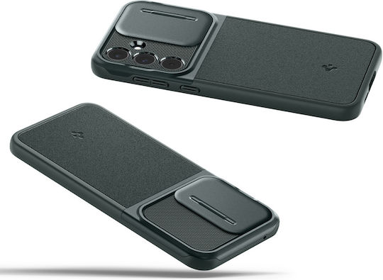Spigen Optik Armor Back Cover Silicone / Plastic 2mm Green (Galaxy A55)