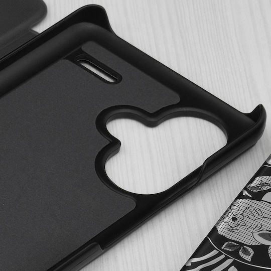 Techsuit Efold Buchen Sie Kunststoff / Synthetisches Leder Schwarz (Redmi Note 13 Pro+)
