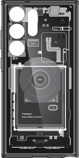 Spigen Ultra Hybrid Back Cover Πλαστικό 2mm Γκρι (Galaxy S23 Ultra)