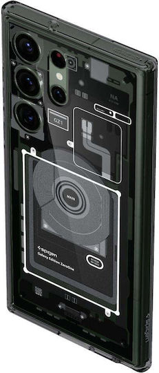 Spigen Ultra Hybrid Back Cover Πλαστικό 2mm Γκρι (Galaxy S23 Ultra)