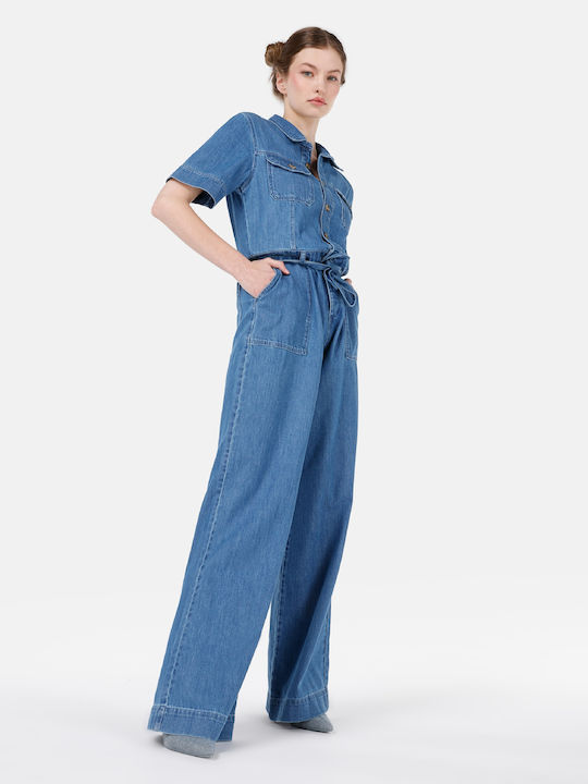 Women's One-piece Suit Blue