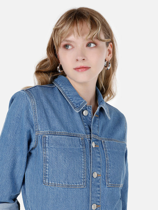 Damen Einteiler Anzug Blue