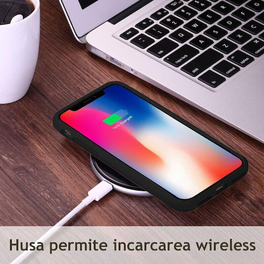 Techsuit Soft Edge Back Cover Σιλικόνης Αδιάβροχο Μαύρο (Oppo Reno10)