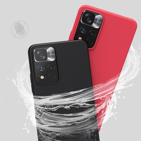 Nillkin Super Frosted Shield Back Cover Πλαστικό Μαύρο (Redmi Note 11 Pro+ 5G)