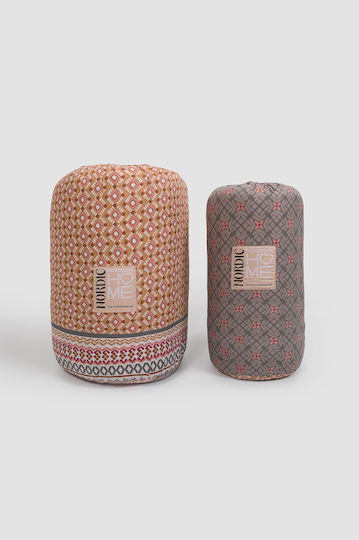 Biokarpet Home Nordic 856 Lampeter Cayenne Κουβερλί-μονό 160x240 Cm