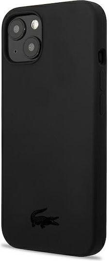 Lacoste Silicone Silicone Back Cover Σιλικόνης Μαύρο (iPhone 13 mini)