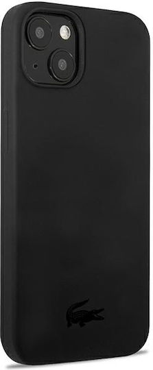 Lacoste Silicone Silicone Back Cover Σιλικόνης Μαύρο (iPhone 13 mini)
