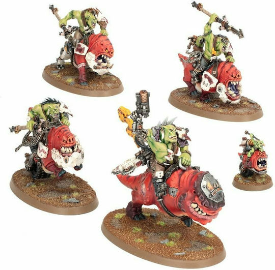 Games Workshop Warhammer 40.000 Orks : Squighog Boyz Unpainted Figures